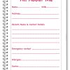 A5 Childcare Daily Diaries - Colour Hands - Image 4
