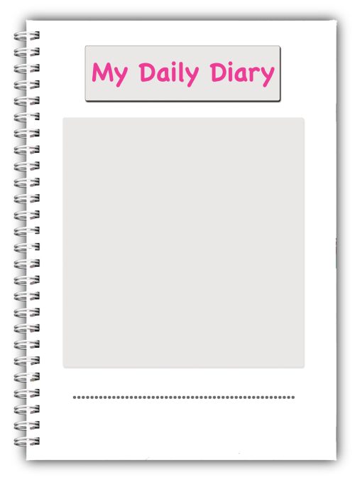 AN A5 DIARY EYFS PERSONALISED CHILDCARE PROVIDER/CHILDMINDERS DAILY DIARY 05