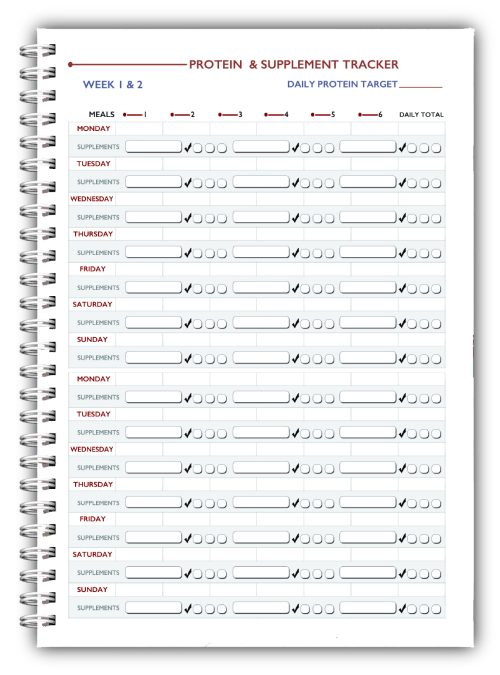 NEW A5 PERSONALISED WEIGHT TRAINING LOG BOOK/GYM DIARY/ TRAINING WORKOUT JOURNAL