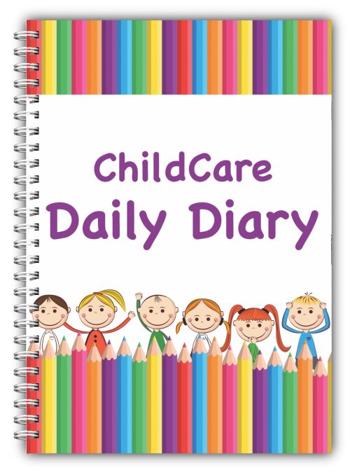A5 Childcare Daily Diaries - Pencils & Kids