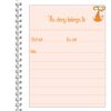 A5 Personalised Pregnancy Diary/Journal Pink The Stages - Image 2