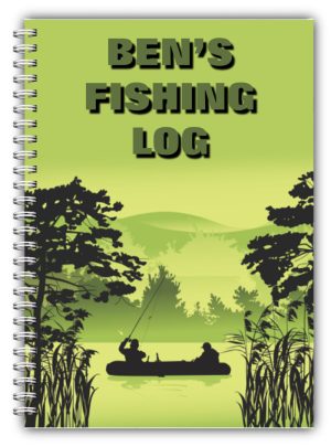 A5 Personalised Fishing Log Book 09