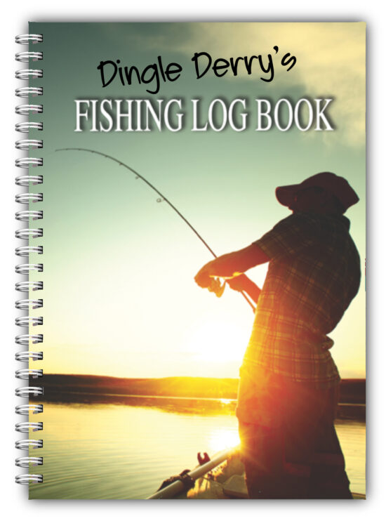 Anglers Log Book & Diary A5 Personalised Fishing Diary/ Fishing Journal D 