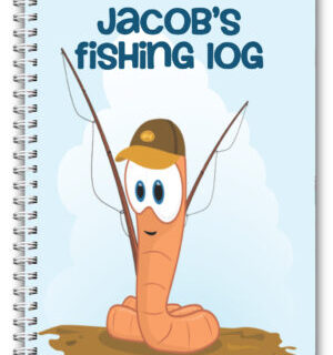 A5 Personalised Fishing Log Book 04