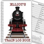 A5 Personalised Train Log Book 03