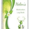 A5 Personalised Medication Log Books