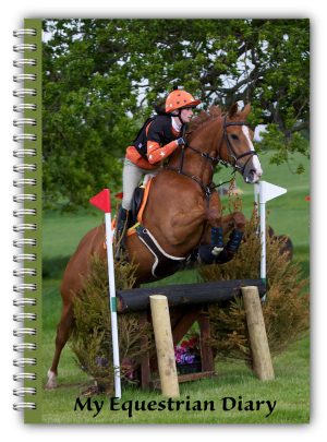 A5 Equestrian Cross Country Log Book Diary