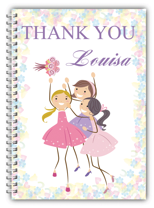 A5 Wedding Notebooks For Brides and Bridesmaids