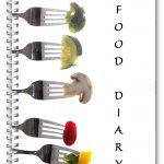 A5 Non Personalised Diet Diary -Forks