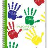 A5 Childcare Daily Diaries - Colour Hands