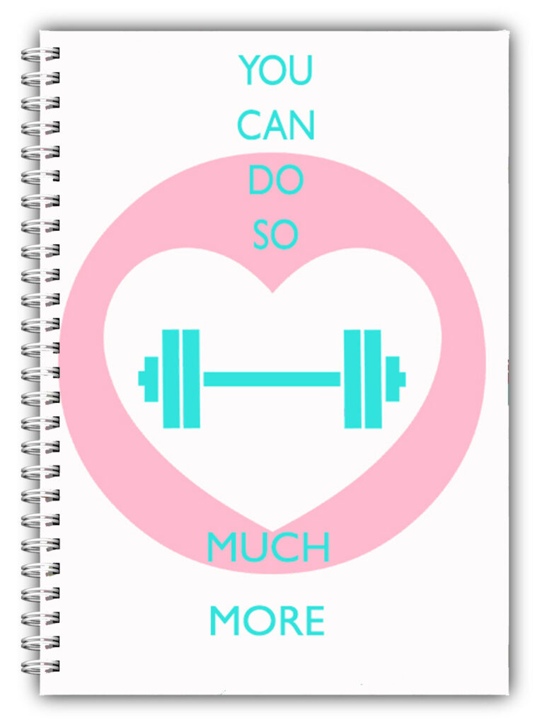 A5 MALE OR FEMALE WEIGHT TRAINING LOG BOOK WORKOUT GYM YOGA 2