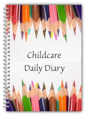 A5 Childcare Daily Diaries – Colour Pencils