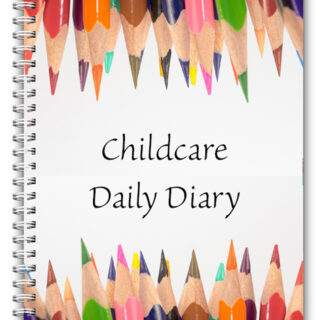 A5 Childcare Daily Diaries – Colour Pencils
