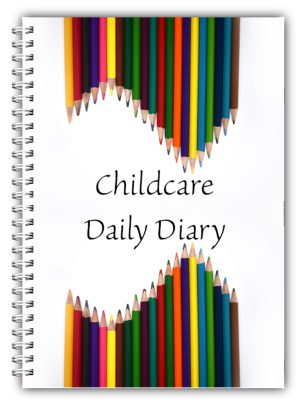 A5 Childcare Daily Diaries - Colour Pencils 2