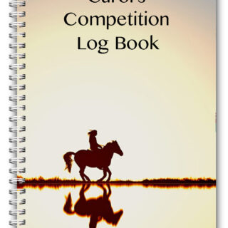 A5 Personalised Equine Horse Pony Kids Competition Log Book 2