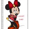 A5 character Personalised Notebook Gift By Minnie Mouse Bootiful Books