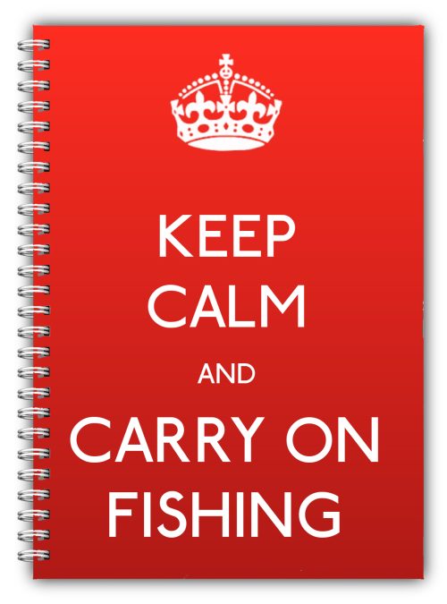 A5 WIRE BOUND DAILY FISHING LOG BOOK/DIARY/BIRTHDAY/DAD/FATHERS DAY GIFT