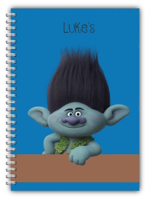 A5 PERSONALISED CHARACTER NOTEBOOK NOTEPAD LINED PLAIN 50 PAGE GIFT 03