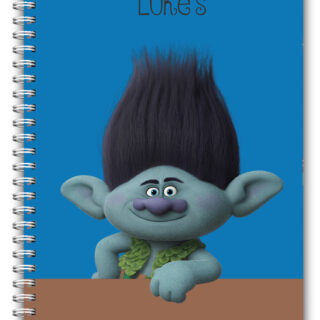 A5 PERSONALISED CHARACTER NOTEBOOK NOTEPAD LINED PLAIN 50 PAGE GIFT 03