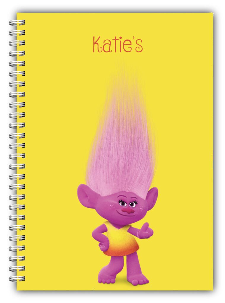 A5 PERSONALISED CHARACTER NOTEBOOK NOTEPAD LINED PLAIN 50 PAGE GIFT 04