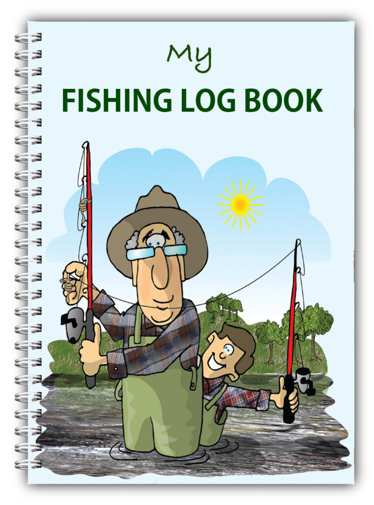 A5 WIRE BOUND DAILY FISHING LOG BOOK/DIARY/BIRTHDAY/DAD/FATHERS DAY GIFT 3