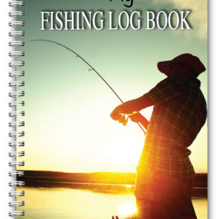 Anglers Log Book A5 Personalised Fishing Log Book/ Diary Fishing Journal D