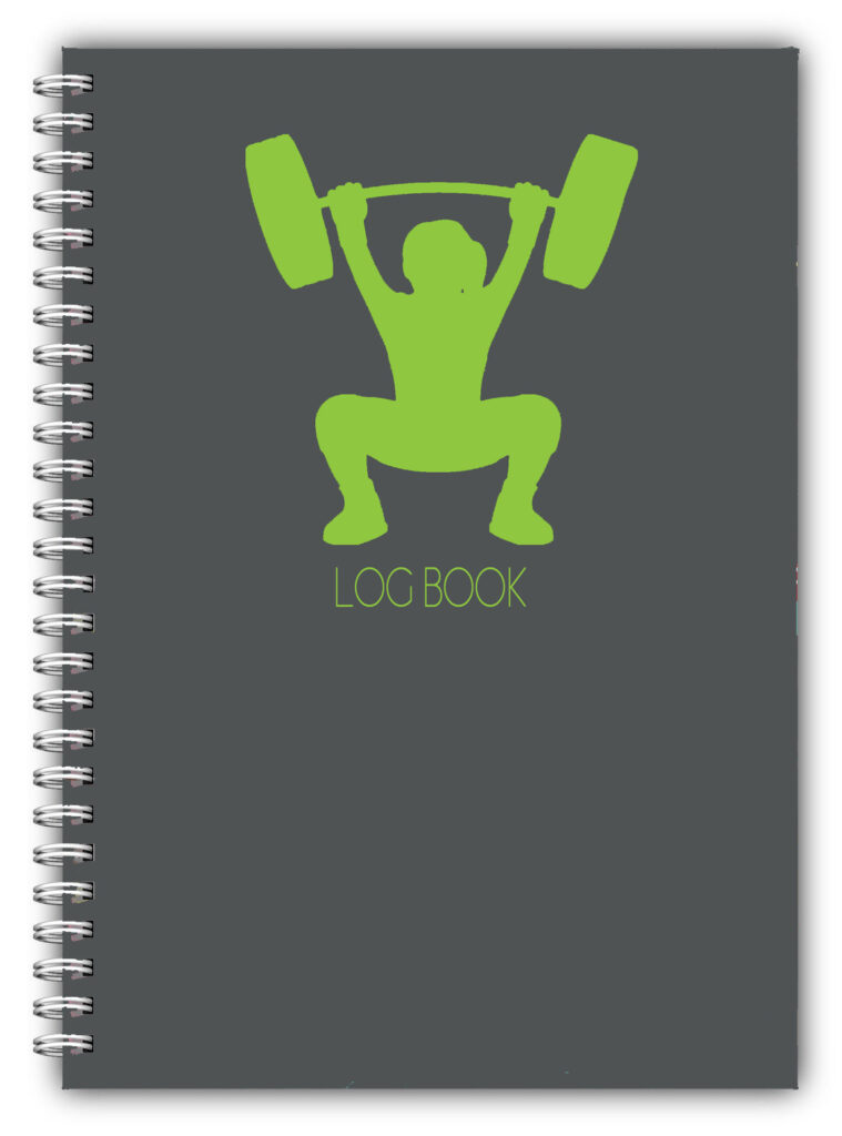 A5 MALE OR FEMALE WEIGHT TRAINING LOG BOOK WORKOUT GYM YOGA 3