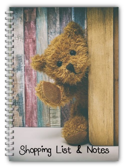 A5 Non Personalised Pregnancy Diary/Journal Teddy