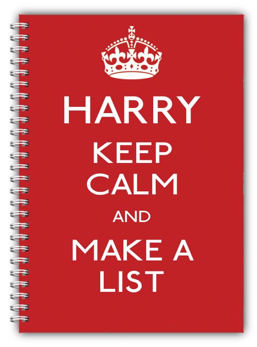 Keep Calm Notebook Gift By Bootiful Books 1