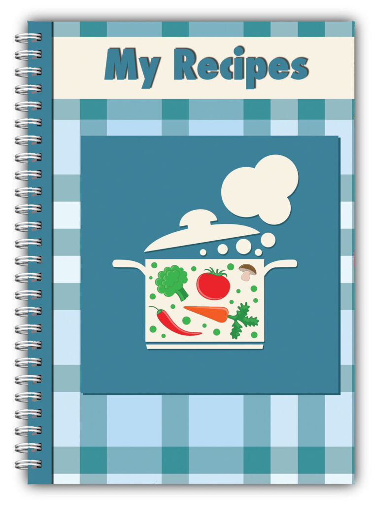 A5 RECIPE PLANNER/ PERSONAL RECIPE BOOK/YOUR OWN RECIPES/WEIGHT LOSS 01