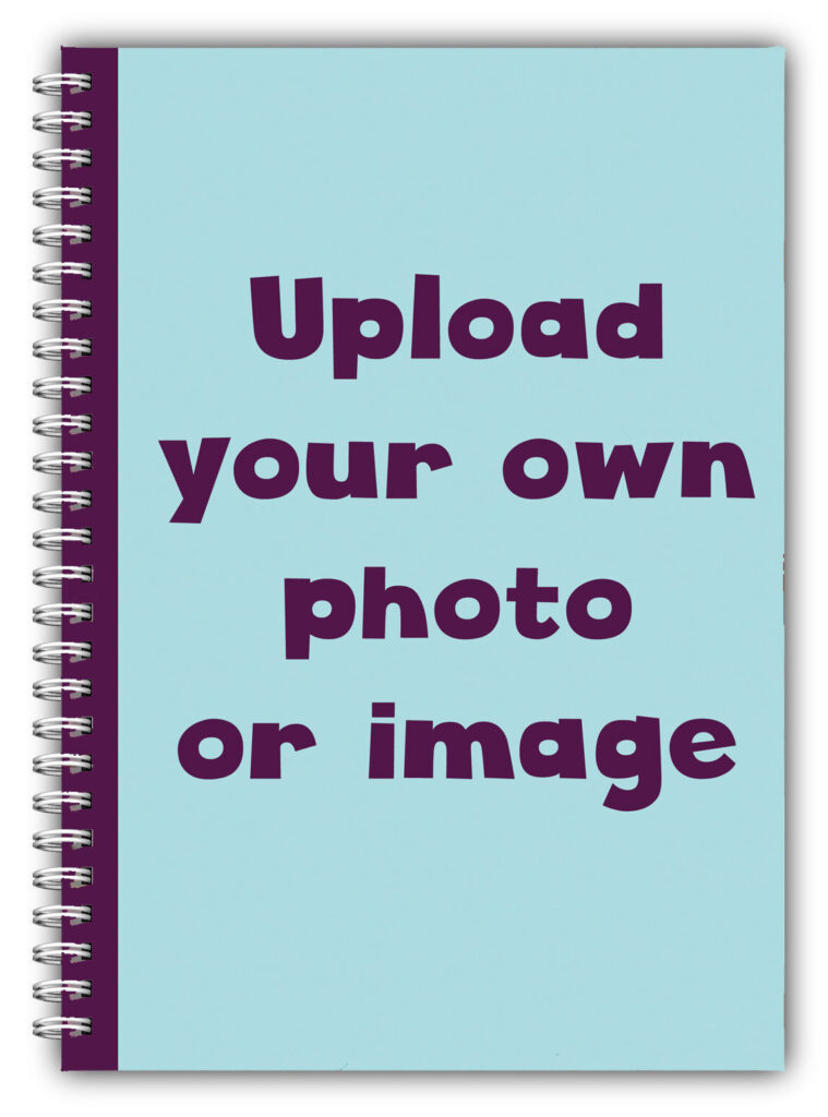 A5 PERSONALISED NOTEBOOK/USE YOUR OWN PHOTO/ A5 PHOTO BOOK GIFT