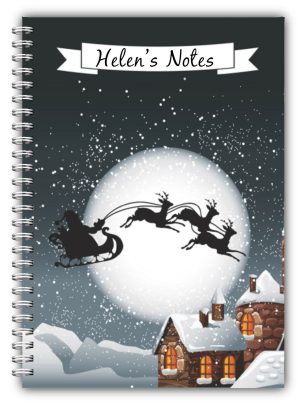 A5 PERSONALISED NOTEBOOKS NOTES 50 PAGES GIFT CHRISTMAS NOTES 18