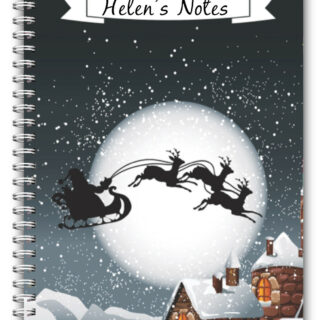 A5 PERSONALISED NOTEBOOKS NOTES 50 PAGES GIFT CHRISTMAS NOTES 18