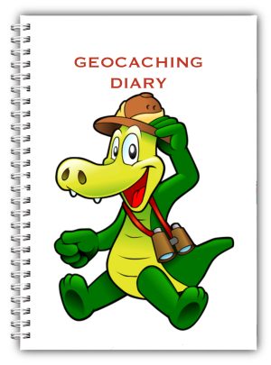 A5 STANDARD KIDS Geocaching Notebook Crocodile