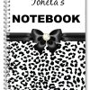 A5 Leopard print notebook by Bootiful Books