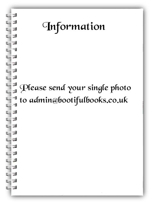A4 PERSONALISED NOTEBOOK/USE YOUR OWN PHOTO/ A5 PHOTO BOOK GIFT - Image 2