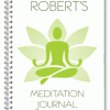 meditation planner by Bootiful Books