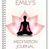 PERSONALISED DAILY MEDITATION JOURNAL/ MEDITATION LOG/ DAILY MEDITATION/YOGA 6 BY BOOTIFUL BOOKS