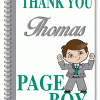 A5 Wedding Notebooks For Page Boys - Image 3