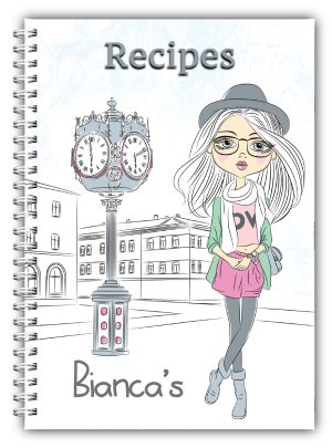 A5 PERSONALISED RECIPE PLANNER
